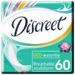 Discreet Прокладки Deo Водная Лилия Multiform ежедневные, 60 шт