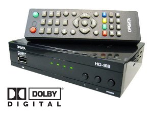 Цифровой ресивер DVB-T2 Орбита HD918 +HD плеер 1080i
