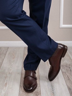 Мужские туфли/ Монки для мужчин  4008-54-L1 Коричневый