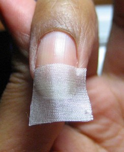 Шелковые полоски для укрепления и ремонта ногтей