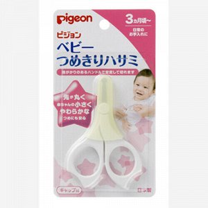 PIGEON Ножницы детские для ногтей от 3-х месяцев и старше