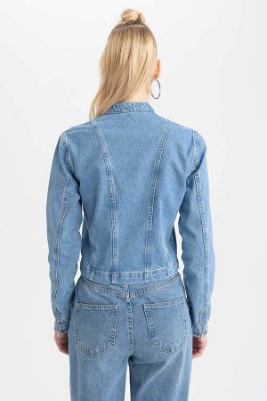 Укороченная джинсовая куртка Fashion Fit