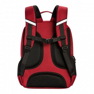 UEK - Детский школьный рюкзак в британском стиле, красный