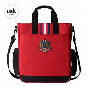 Uek - Детская модная сумка через плечо в британском стиле, красная