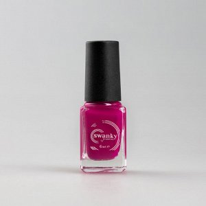 Лак для стемпинга SWANKY STAMPING №S05 розовый 6мл
