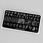 Пластина для стемпинга SWANKY STAMPING №070