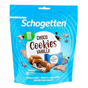 конфеты SCHOGETTEN Choco Cookies Vanilla 116 г м/у