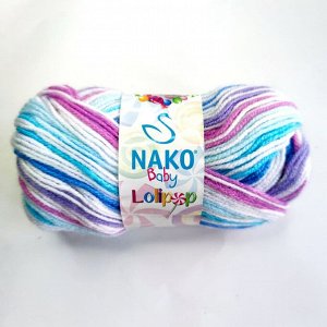 Пряжа Nako Baby "LOLIPOP"