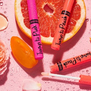 Блеск для губ меняющий цвет Jump to peach персиковый 7г