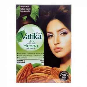 Dabur Vatika Хна для волос Коричневая 6*10г