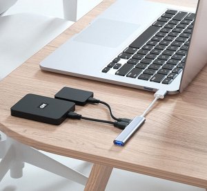 🔥 ХИТ USB-A разветвитель (Хаб) 4 x USB 3.0