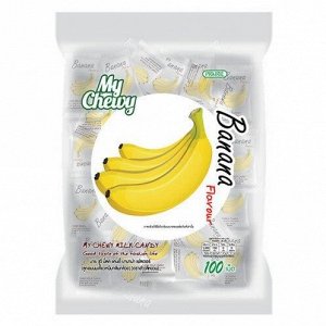 Конфеты молочные Chewy Milk Cendy Banana Flavour45гр