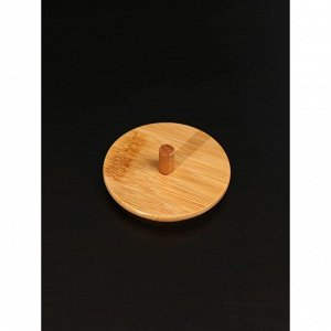 Крышка для чайника с ручкой BellaTenero «ЭКО», d=8,1 см (7 см), бамбук