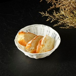 Корзинка для фруктов и хлеба Доляна «Молоко», 18x6 см