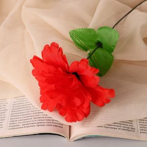 Цветы искусственные «Глоксиния соната», h=20 см, d=11 см, красные