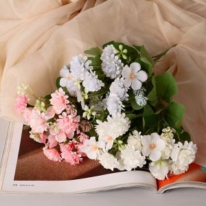 Букет искусственный «Фиалка сортовая», 4x28 см, МИКС