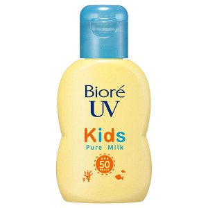 Молочко для тела KAO Biore UV Kids Pure Milk SPF 50+ PA+++ c защитой от ультрафиол, бут 70мл, 1/24