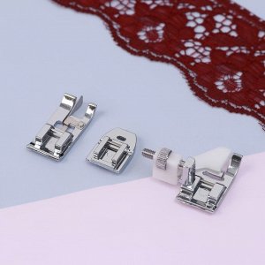 Набор лапок для швейной машины, 3 шт.