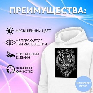 Термотрансфер «Портрет тигра», 22? 28 см
