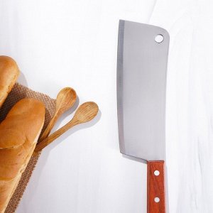 Нож - топорик кухонный Доляна «Буффало», лезвие 19 см