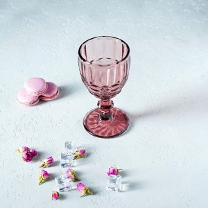 Бокал стеклянный Magistro «Ла-Манш», 250 мл, 8?15,3 см, цвет розовый