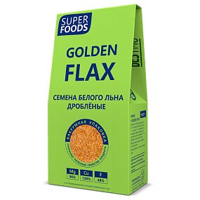 Семена белого льна дробленые 100 г (Golden Flax)