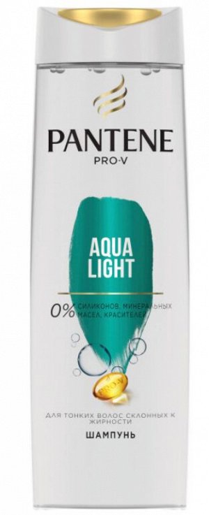 Pantene Шампунь Aqua Light, 400 мл
