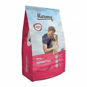 Karmy Мини Сенсетив Лосось 2кг. Чувствит. пищеварение