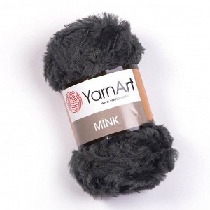 YarnArt Mink №343 Т.серый