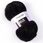 Пряжа YarnArt Dolce цвет №742 черный