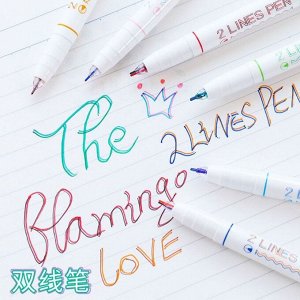 Двухцветный линер 2Lines Pen