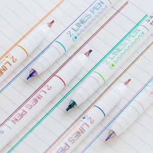 Двухцветный линер 2Lines Pen