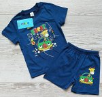 Костюм для мальчика (футболка+шорты) УЗБЕКИСТАН (1-2-3-4)