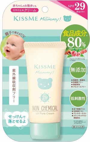 MOMMY UV Pure Cream SPF29PA+++ - нехимический санскрин для первых прогулок