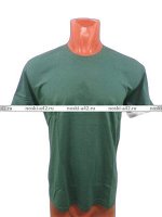Футболки мужские ELEGANT однотонные ЗЕЛЕНЫЕ