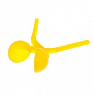 Песколеп «Колобок», d=5 см, цвет жёлтый