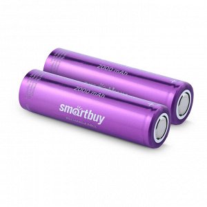 Аккумулятор высокотоковый Smartbuy LI18650-2000 mAh (50/400) (SBBR-18650-2S2000HP)
