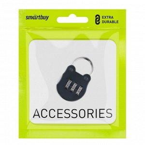 Замок навесной кодовый , 3 цифры, горизонтальный, SBT-LK-BAG3H