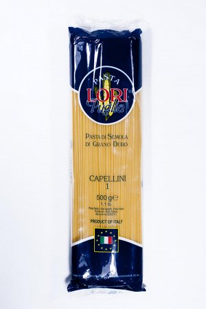 Капеллини № 1 "Lori Puglia" из твёрдых сортов пшеницы500 г
