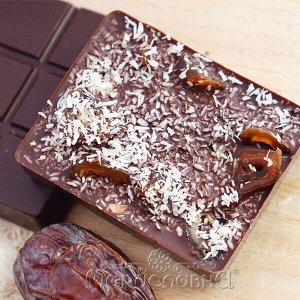 ШОКОЛАД ГОРЬКИЙ "ФИНИК И КОКОС"