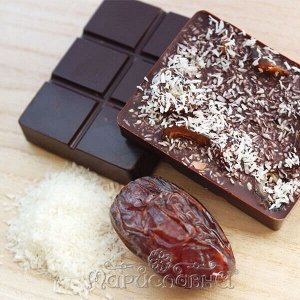 Шоколад горький "финик и кокос"