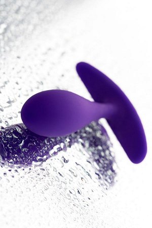 Анальная втулка ToDo by Toyfa Hub, силикон, фиолетовая, 7,2 см, * 2 см