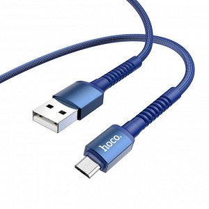 USB кабель Hoco Charging Data Cable MicroUSB 2.4A