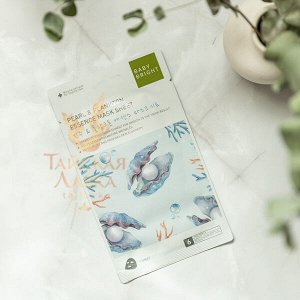 Маска для лица тканевая омолаживающая "Жемчуг и Планктон" Baby Bright / Baby Bright Pearl & Plankton Essence Mask Sheet