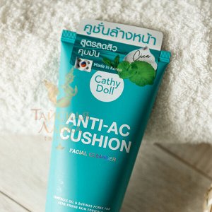 Мусс для умывания с центеллой и чайным Деревом «Антиакне» Cathy Doll / Cathy Doll Anti-Acne Cushion Foam Cleansing