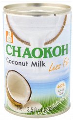 Кокосовое молоко Chaokon с пониженным содержанием жира 400мл ж/б