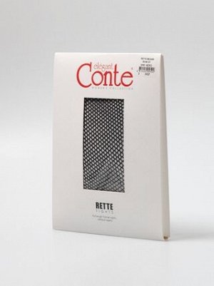 Rette Medium колготки (Conte)  в сеточку, однородные по всей длине, с ластовицей
