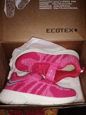 Кроссовки для девочки EcoTex из текстиля ,