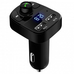 Автомобильное зарядное устройство + FM трансмиттер 2USB 5V/3.1A