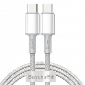 USB Кабель Baseus High Density Braided Fast Charging Data Cable Type-C - Type-C 100W, 2 м